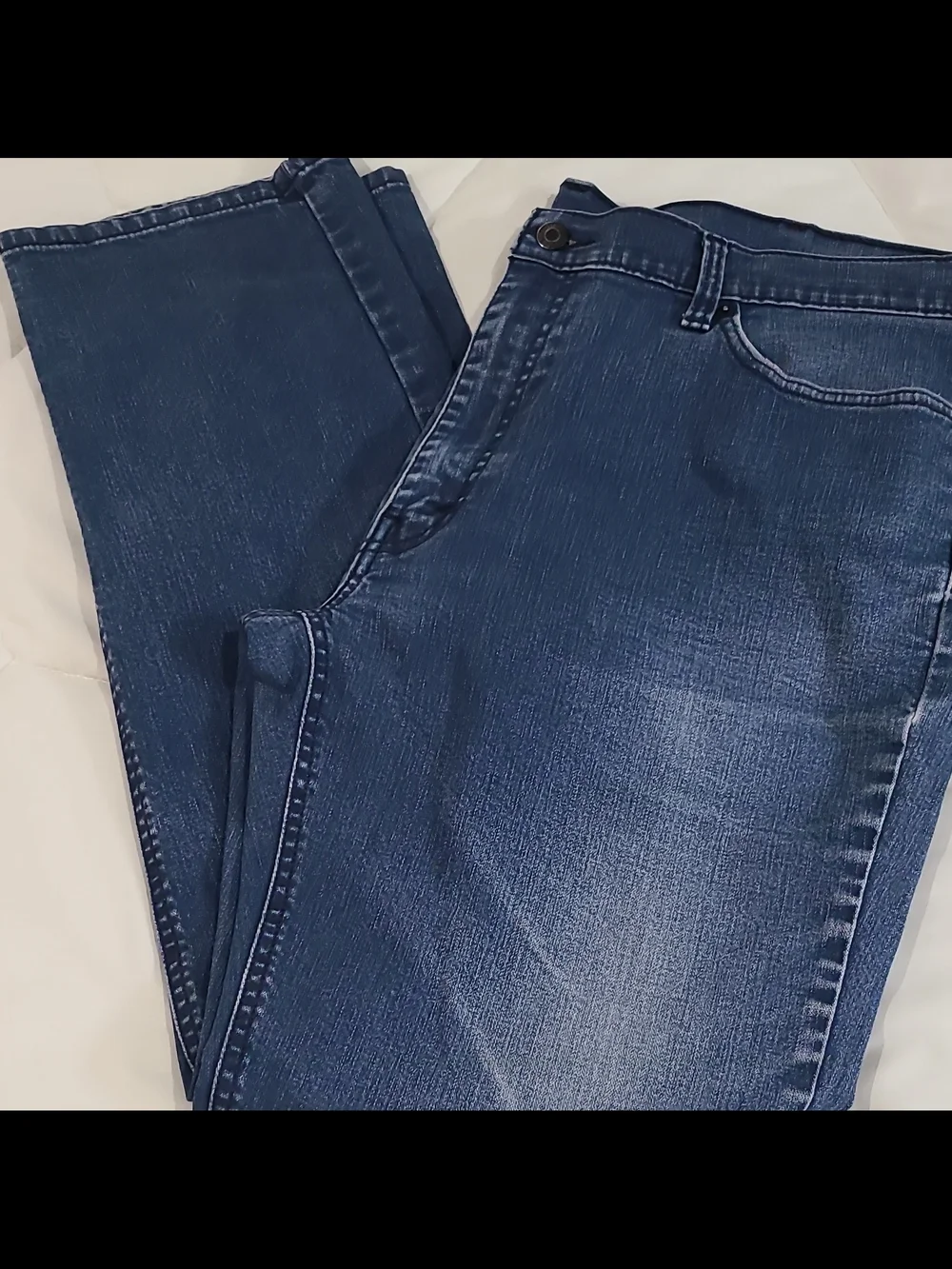 Levi's 541 40x34 Men's Blue Denim Jeans Straight Leg Mid Rise Medium Wash